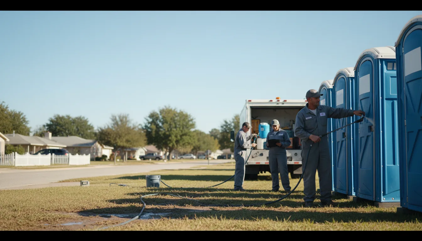 Long-Term Portable Toilet Rental in Fuquay Varina, NC near me